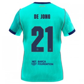 Levné FC Barcelona F. De Jong 21 Alternativní Fotbalové dresy 2026-27 Krátký Rukáv