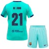 Levné FC Barcelona F. De Jong 21 Dětské Alternativní Fotbalové dresy 2026-27 Krátký Rukáv