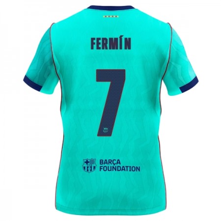 Levné FC Barcelona Fermin 7 Domácí Fotbalové dresy 2026-27 Krátký Rukáv