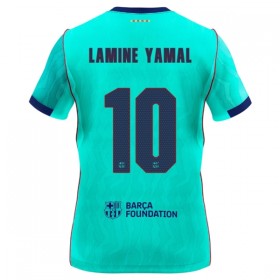Levné FC Barcelona Lamine Yamal 10 Alternativní Fotbalové dresy 2026-27 Krátký Rukáv