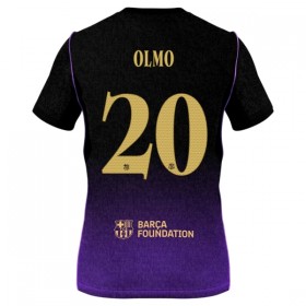 Levné FC Barcelona Olmo 20 Venkovní Fotbalové dresy 2026-27 Krátký Rukáv