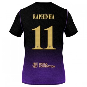 Levné FC Barcelona Raphinha 11 Venkovní Fotbalové dresy 2026-27 Krátký Rukáv