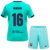 Levné FC Barcelona Rodrigo 16 Dětské Alternativní Fotbalové dresy 2026-27 Krátký Rukáv