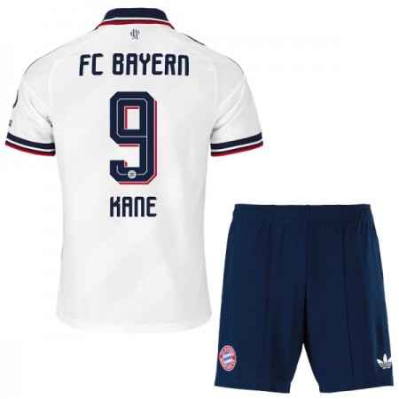 Levné FC Bayern Mnichov Kane 9 Dětské Venkovní Fotbalové dresy 2026-27 Krátký Rukáv