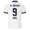 Levné FC Bayern Mnichov Kane 9 Dětské Venkovní Fotbalové dresy 2026-27 Krátký Rukáv