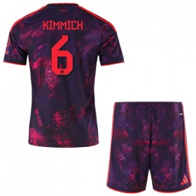 Levné FC Bayern Mnichov Kimmich 6 Dětské Alternativní Fotbalové dresy 2026-27 Krátký Rukáv