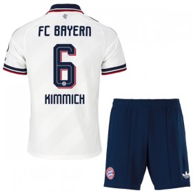 Levné FC Bayern Mnichov Kimmich 6 Dětské Venkovní Fotbalové dresy 2026-27 Krátký Rukáv