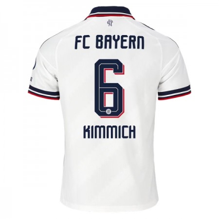 Levné FC Bayern Mnichov Kimmich 6 Venkovní Fotbalové dresy 2026-27 Krátký Rukáv