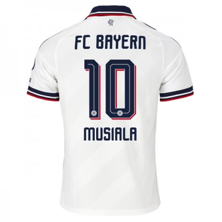 Levné FC Bayern Mnichov Musiala 10 Venkovní Fotbalové dresy 2026-27 Krátký Rukáv