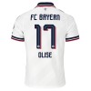 Levné FC Bayern Mnichov Olise 17 Venkovní Fotbalové dresy 2026-27 Krátký Rukáv