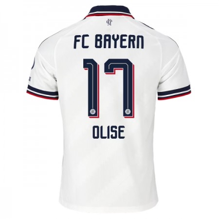 Levné FC Bayern Mnichov Olise 17 Venkovní Fotbalové dresy 2026-27 Krátký Rukáv
