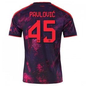 Levné FC Bayern Mnichov Pavlovic 45 Alternativní Fotbalové dresy 2026-27 Krátký Rukáv