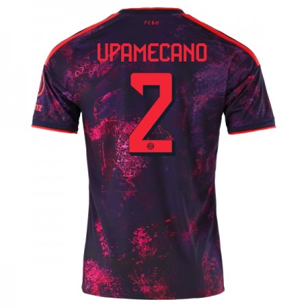 Levné FC Bayern Mnichov Upamecano 2 Alternativní Fotbalové dresy 2026-27 Krátký Rukáv