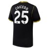 Levné Chelsea Caicedo 25 Dětské Venkovní Fotbalové dresy 2026-27 Krátký Rukáv