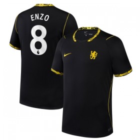 Levné Chelsea Enzo 8 Venkovní Fotbalové dresy 2026-27 Krátký Rukáv