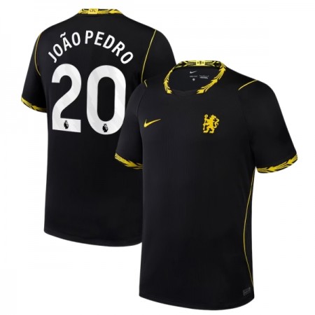 Levné Chelsea Joao Pedro 20 Venkovní Fotbalové dresy 2026-27 Krátký Rukáv