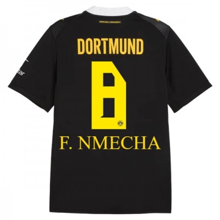 Levné Borussia Dortmund F. Nmecha 8 Venkovní Fotbalové dresy 2026-27 Krátký Rukáv
