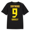 Levné Borussia Dortmund Guirassy 9 Venkovní Fotbalové dresy 2026-27 Krátký Rukáv