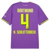 Levné Borussia Dortmund N. Schlotterbeck 4 Alternativní Fotbalové dresy 2026-27 Krátký Rukáv