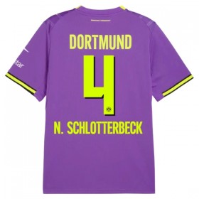 Levné Borussia Dortmund N. Schlotterbeck 4 Alternativní Fotbalové dresy 2026-27 Krátký Rukáv