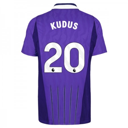 Levné Tottenham Hotspur Kudus 20 Alternativní Fotbalové dresy 2026-27 Krátký Rukáv