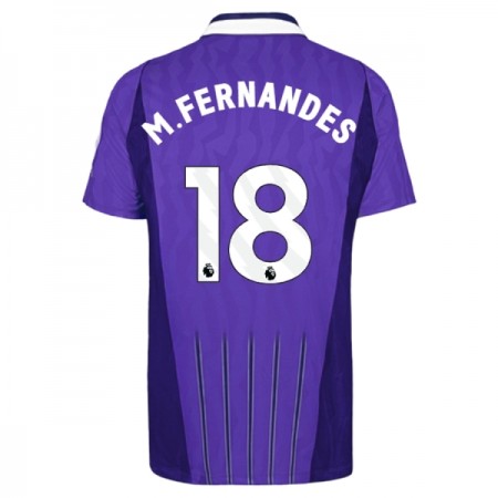 Levné Tottenham Hotspur M. Fernandes 18 Alternativní Fotbalové dresy 2026-27 Krátký Rukáv