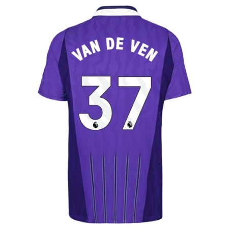 Levné Tottenham Hotspur Van De Ven 37 Alternativní Fotbalové dresy 2026-27 Krátký Rukáv
