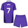 Levné Tottenham Hotspur Xavi 7 Dětské Alternativní Fotbalové dresy 2026-27 Krátký Rukáv