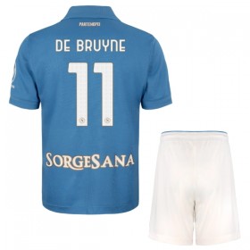 Levné SSC Neapol De Bruyne 11 Dětské Domácí Fotbalové dresy 2026-27 Krátký Rukáv