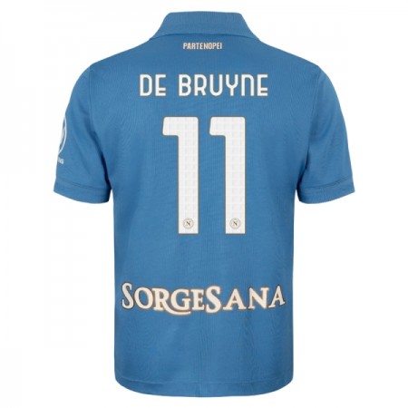 Levné SSC Neapol De Bruyne 11 Domácí Fotbalové dresy 2026-27 Krátký Rukáv