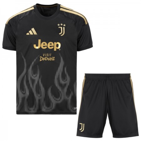 Levné Juventus Dětské Alternativní Fotbalové dresy 2026-27 Krátký Rukáv