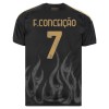 Levné Juventus F. Conceicao 7 Alternativní Fotbalové dresy 2026-27 Krátký Rukáv