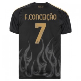 Levné Juventus F. Conceicao 7 Alternativní Fotbalové dresy 2026-27 Krátký Rukáv