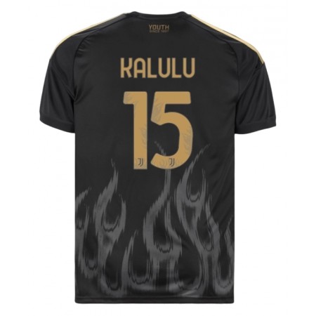 Levné Juventus Kalulu 15 Alternativní Fotbalové dresy 2026-27 Krátký Rukáv