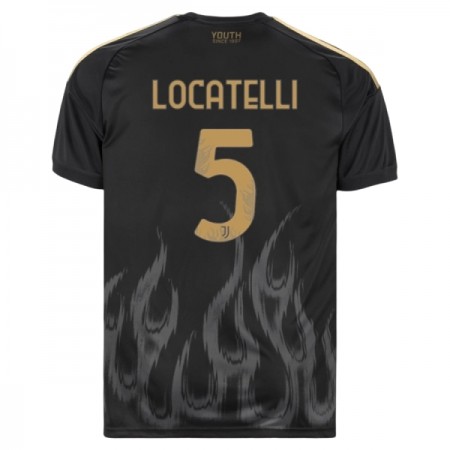 Levné Juventus Locatelli 5 Alternativní Fotbalové dresy 2026-27 Krátký Rukáv