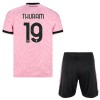 Levné Juventus Thuram 19 Dětské Venkovní Fotbalové dresy 2026-27 Krátký Rukáv