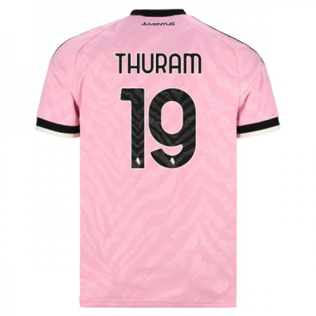 Levné Juventus Thuram 19 Venkovní Fotbalové dresy 2026-27 Krátký Rukáv
