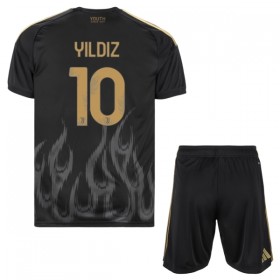 Levné Juventus Yildiz 10 Dětské Alternativní Fotbalové dresy 2026-27 Krátký Rukáv
