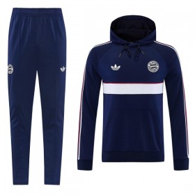 Bayern Mnichov Hoodie Tréninkový Mikina Námořnictvo 2026-27