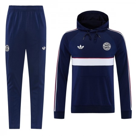 Bayern Mnichov Hoodie Tréninkový Mikina Námořnictvo 2026-27