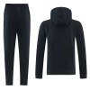 Juventus Hoodie Tréninkový Mikina Černá 2026-27