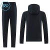 Juventus Hoodie Tréninkový Mikina Dětské Černá 2026-27