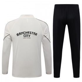 Manchester City Tréninkový Mikina Čtvrt Zip Šedá 2026-27