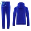Manchester United Hoodie Tréninkový Mikina Dětské Modrá 2026-27