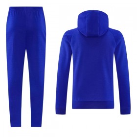 Manchester United Hoodie Tréninkový Mikina Modrá 2026-27