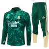 Real Madrid Tréninkový Mikina Čtvrt Zip Zelená 2026-27