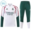 Real Madrid Tréninkový Mikina Dětské Čtvrt Zip Bílá 2026-27
