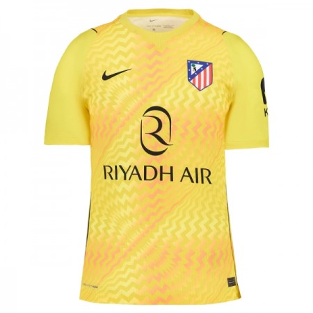 Levné Atlético Madrid Brankářské Žlutá 2026-27 Krátký Rukáv