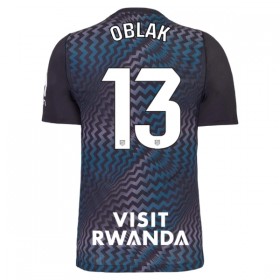 Levné Atlético Madrid Oblak 13 Brankářské Černá 2026-27 Krátký Rukáv