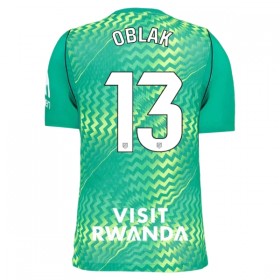 Levné Atlético Madrid Oblak 13 Brankářské Zelená 2026-27 Krátký Rukáv